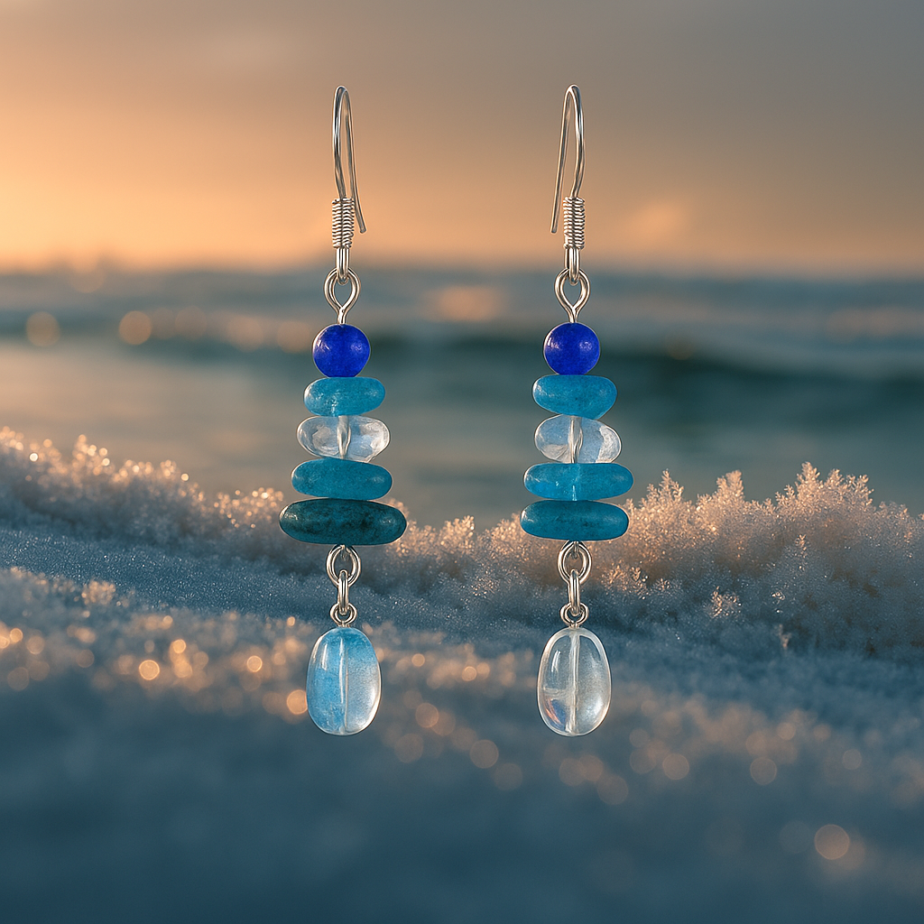 Orecchini del mare Silver