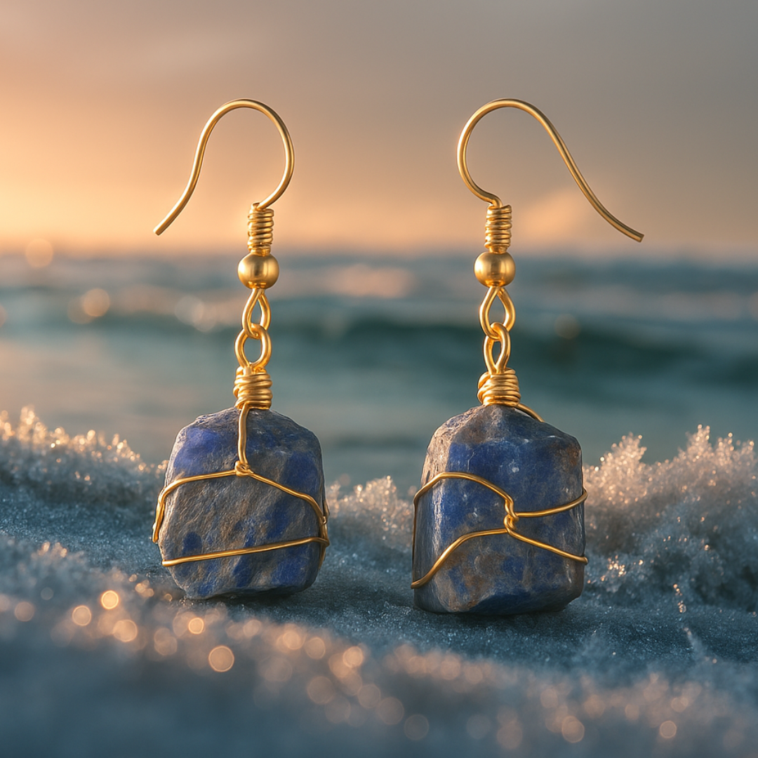 Orecchini del mare gold