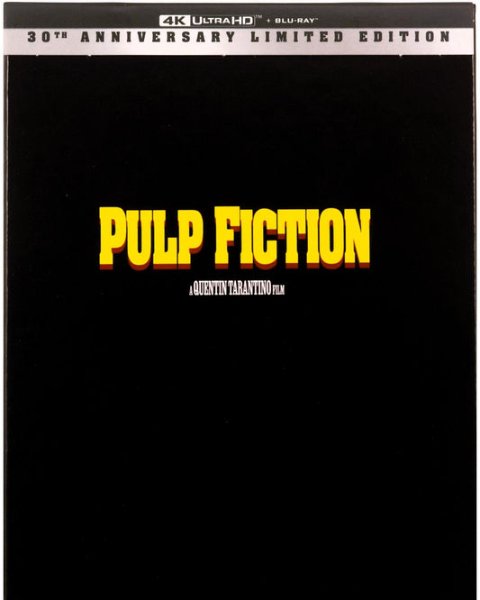 Edizione Blu-ray 4K restaurata di Pulp Fiction, cult di Quentin Tarantino con contenuti extra esclusivi